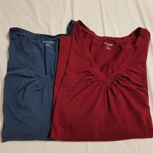 Motherhood Maternity Tees - Pair